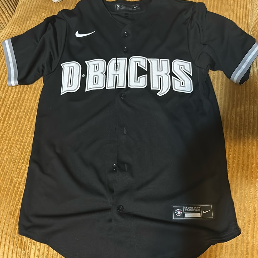 Arizona Diamond Backs genuine baseball jersey men size small